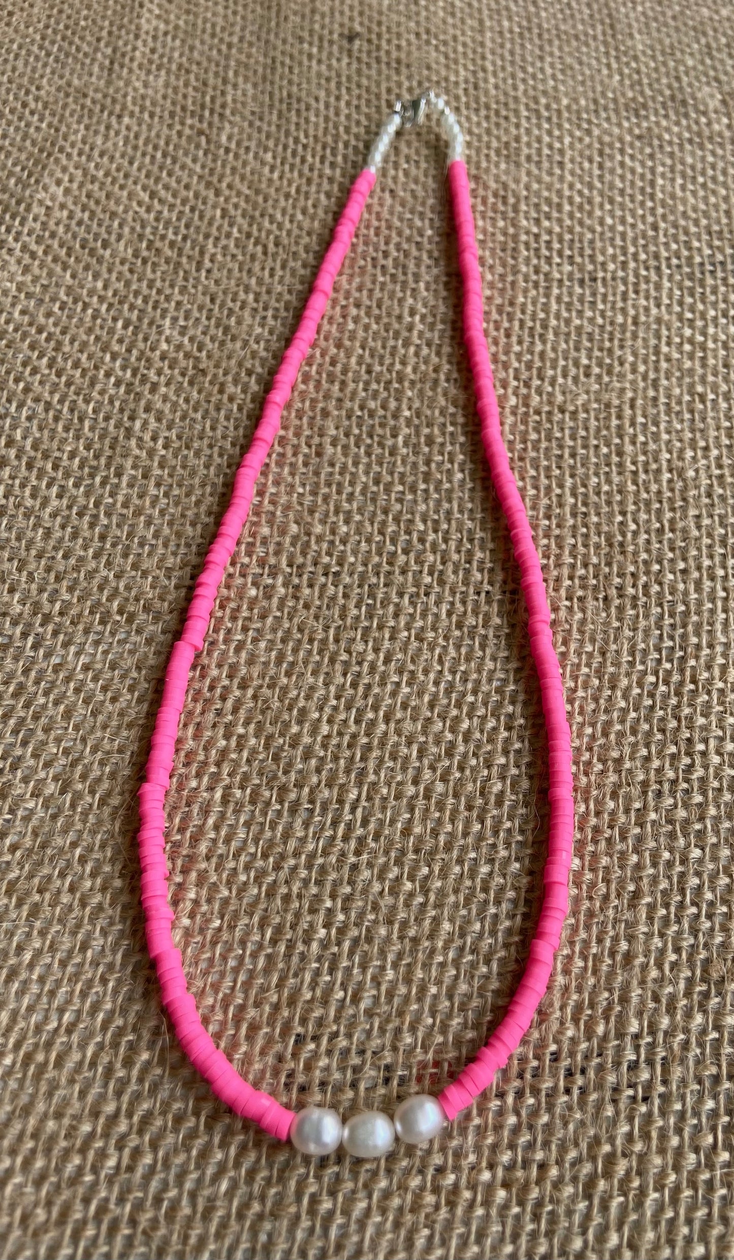 Pink Neon Necklace
