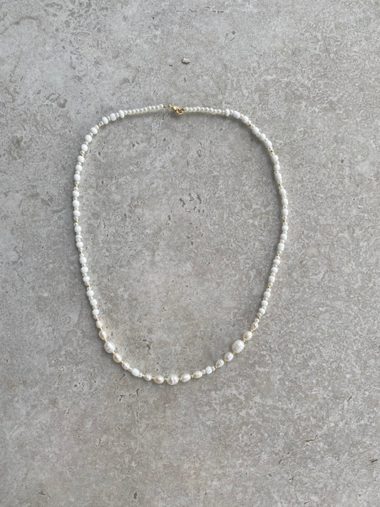 White Pearl Necklace