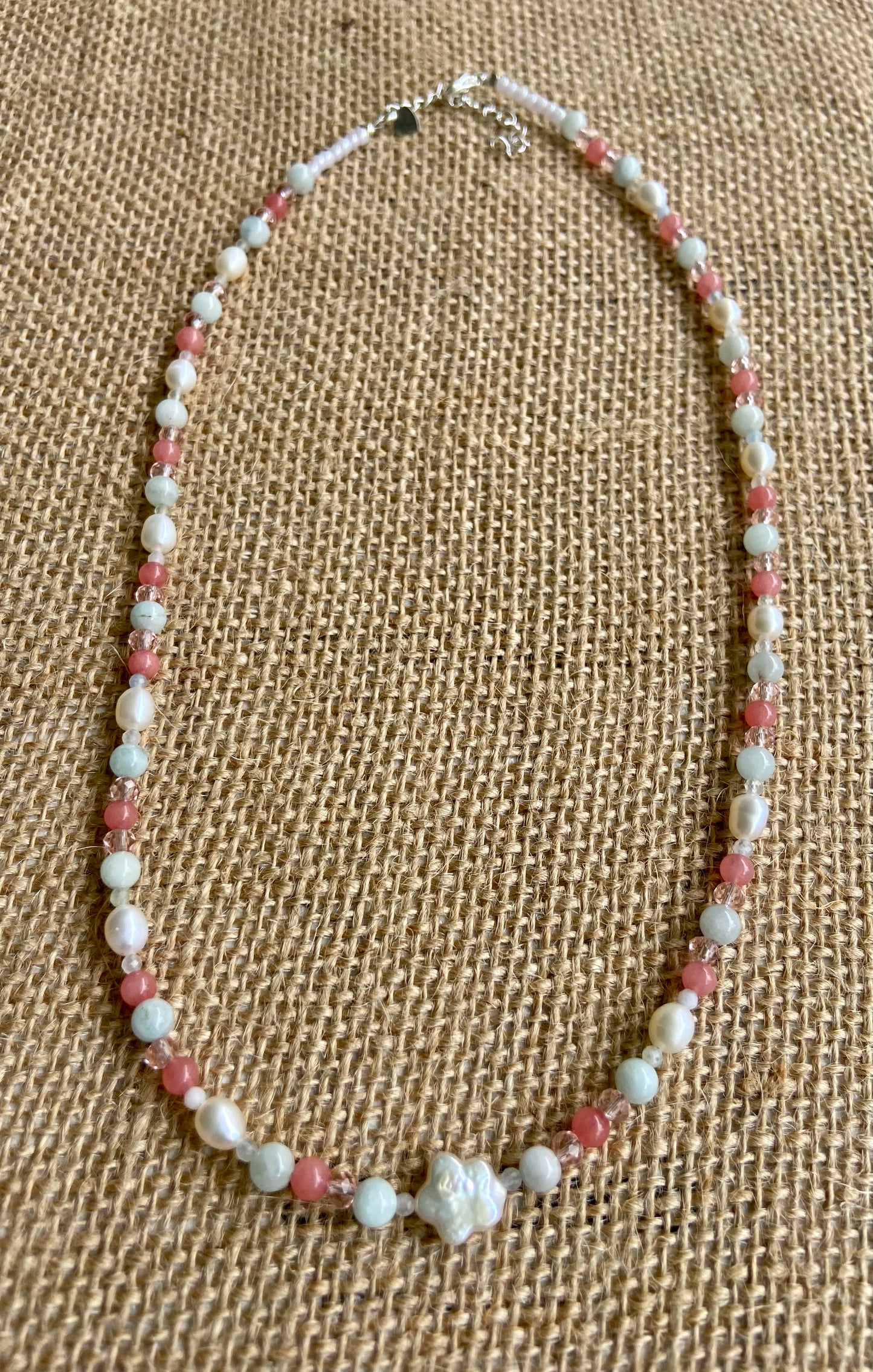 Pearl Flower Necklace